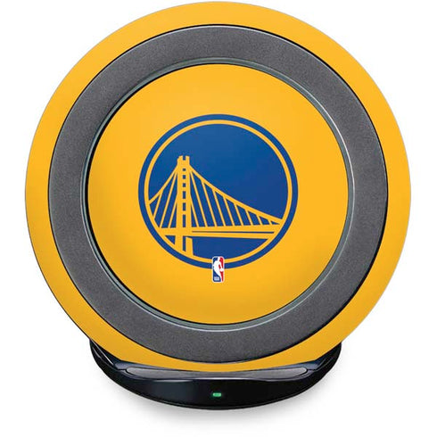 NBA Golden State Warriors Large Logo Fast Charge Wireless Charging Stand Skin